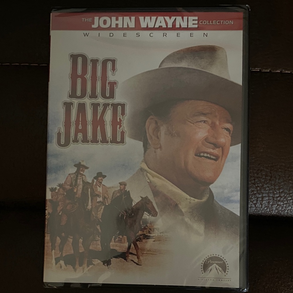 Big Jake DVD - The John Wayne Collection - Red, Cream, Brown